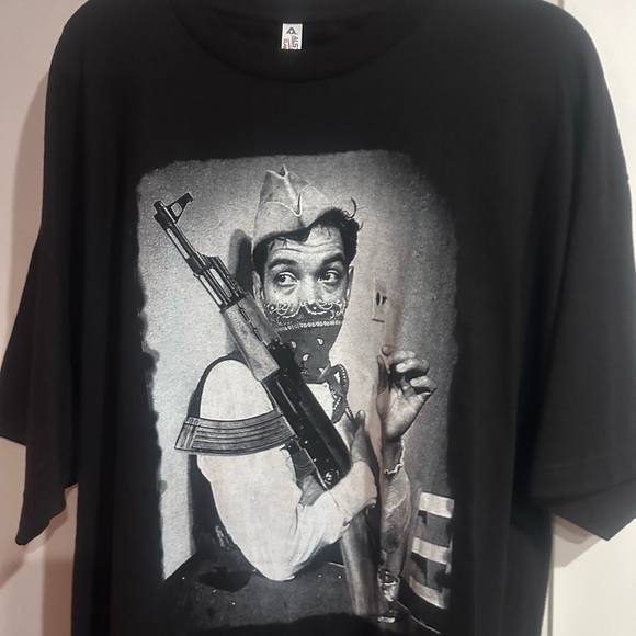 Alstyle Tops - Short Sleeve Tee with Vintage Graphic